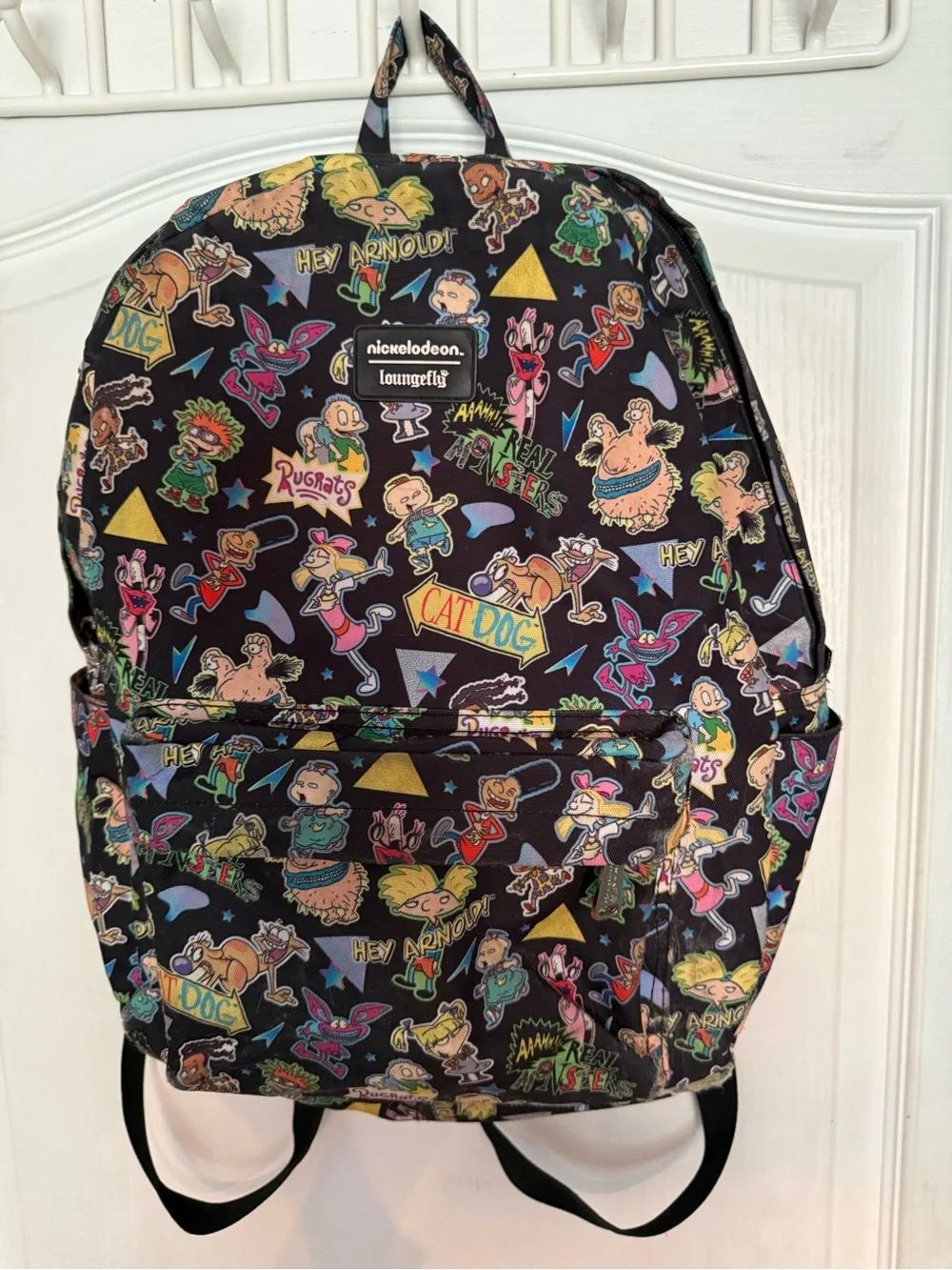 Nickelodeon x Loungefly Black Retro Cartoons Backpack